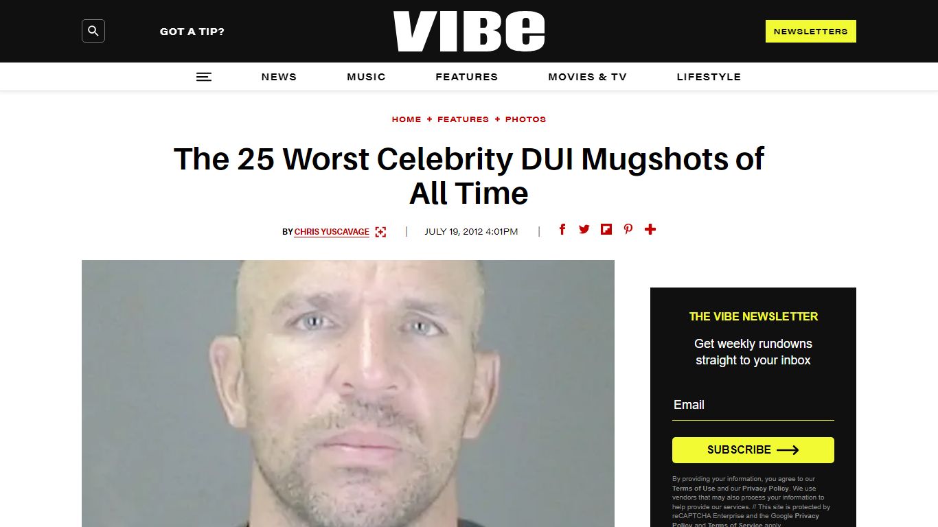 The 25 Worst Celebrity DUI Mugshots of All Time – VIBE.com